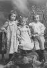 Photo: MERRIAM, Lycetta Jane b 29 Oct 1894; MERRIAM, Mabel Ruth b 5 Feb 1897; MERRIAM, John Alexander b 21 Apr 1896